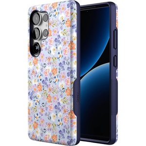 image:imageCasely Galaxy S25 Ultra Case  Mystic Meadow  Green Gardens  Bold Protective Design  Compatible with MagSafePoppy Meadows  Pastel Floral