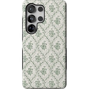 image:imageCasely Galaxy S25 Ultra Case  Mystic Meadow  Green Gardens  Bold Protective Design  Compatible with MagSafeSage Tapestry  Floral Vines