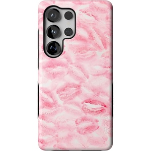 image:imageCasely Galaxy S25 Ultra Case  Mystic Meadow  Green Gardens  Bold Protective Design  Compatible with MagSafeSealed with a Kiss  Pink Lipstick