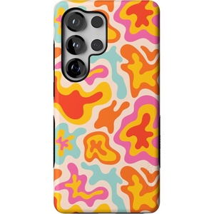 image:imageCasely Galaxy S25 Ultra Case  Mystic Meadow  Green Gardens  Bold Protective Design  Compatible with MagSafeTropical Color Splash  Abstract Retro