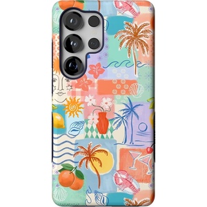 image:imageCasely Galaxy S25 Ultra Case  Mystic Meadow  Green Gardens  Bold Protective Design  Compatible with MagSafeTropical Heat  Beachy Collage