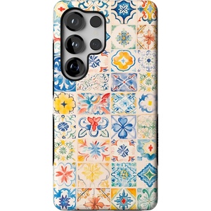image:imageCasely Galaxy S25 Ultra Case  Mystic Meadow  Green Gardens  Bold Protective Design  Compatible with MagSafeTuscan Tiles  Dolce Vita
