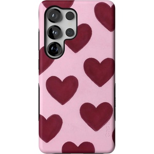 image:imageCasely Galaxy S25 Ultra Case  Mystic Meadow  Green Gardens  Bold Protective Design  Compatible with MagSafeWhole Lotta Love  Plum Hearts