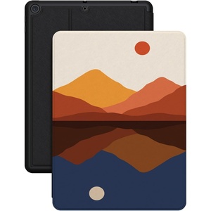 image:imageCasely iPad 102 7th8th9th Gen Case  Sage Garden  Green FloralOpposites Attract  Day  Night Mountains