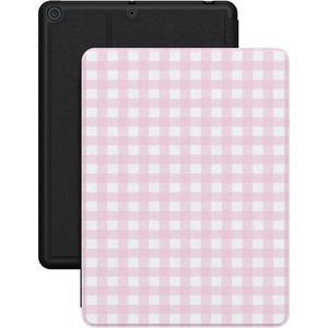 image:imageCasely iPad 102 7th8th9th Gen Case  Sage Garden  Green FloralSunday Best  Pink Plaid