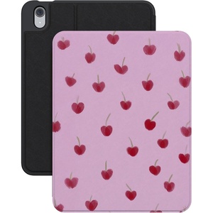 image:imageCasely iPad 109 10th Gen  A16 Case  Meadow Check  Floral GinghamVery Cherry  Painted Cherries