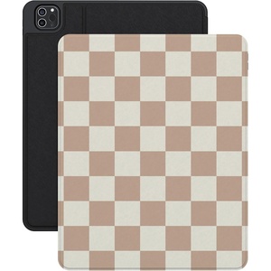 image:imageCasely iPad Pro 129 5th6th Gen Case  Sage Garden  Green FloralFit Check  Neutral Checkerboard