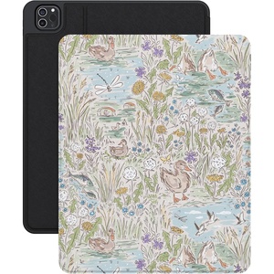 image:imageCasely iPad Pro 129 5th6th Gen Case  Sage Garden  Green FloralWaddle Path  Duck Pond