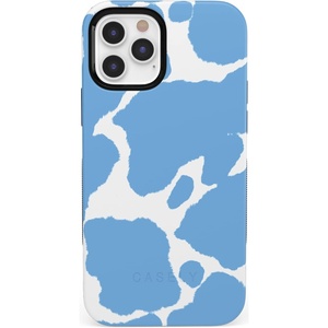 image:imageCasely iPhone 12 Pro Max Case  Monets Bridge  The Met Museum  Bold Protective Design  MagSafe Compatible DesignCurrent MOOd  Light Blue Cow Print