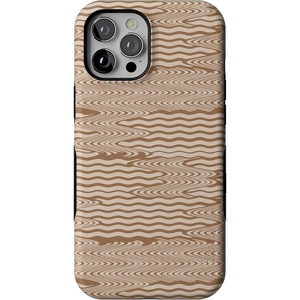 image:imageCasely iPhone 12 Pro Max Case  Monets Bridge  The Met Museum  Bold Protective Design  MagSafe Compatible DesignMocha Ripple  Brown Waves Case