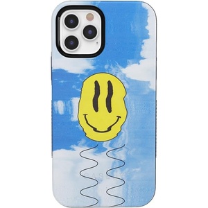 image:imageCasely iPhone 12 Pro Max Case  Monets Bridge  The Met Museum  Bold Protective Design  MagSafe Compatible DesignOn Cloud Nine  Glitch Smiley Face