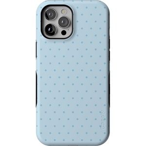 image:imageCasely iPhone 12 Pro Max Case  Monets Bridge  The Met Museum  Bold Protective Design  MagSafe Compatible DesignOn the Dot  Blue Monochrome Polka Dot
