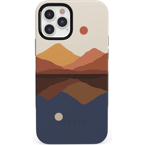 image:imageCasely iPhone 12 Pro Max Case  Monets Bridge  The Met Museum  Bold Protective Design  MagSafe Compatible DesignOpposites Attract  Day  Night Mountains