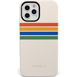 image:imageCasely iPhone 12 Pro Max Case  Monets Bridge  The Met Museum  Bold Protective Design  MagSafe Compatible DesignRainbow Stripes Color Block