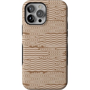image:imageCasely iPhone 13 Pro Max Case  Miracle Ticket  Grateful Dead Vintage  Bold Protective DesignMocha Ripple  Brown Waves