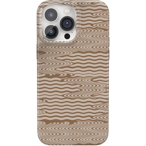 image:imageCasely iPhone 14 Pro Case  Monets Water Lilies  The Met Museum  Compatible with MagSafe  Classic Ultra Slim DesignMocha Ripple  Brown Waves Case