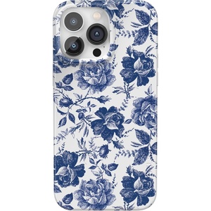 image:imageCasely iPhone 14 Pro Case  Monets Water Lilies  The Met Museum  Compatible with MagSafe  Classic Ultra Slim DesignRose to Fame  Blue  White Rose Floral