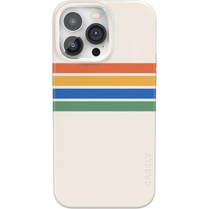 image:imageCasely iPhone 14 Pro Case  Monets Water Lilies  The Met Museum  Compatible with MagSafe  Classic Ultra Slim DesignTotally Groovy  Rainbow Stripes Color Block