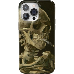 image:imageCasely iPhone 14 Pro Case  Monets Water Lilies  The Met Museum  Compatible with MagSafe  Classic Ultra Slim DesignVan Gogh  Skull of a Skeleton with Burning Cig