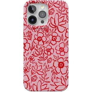 image:imageCasely iPhone 14 Pro Max Case  Art of Chaos  Grateful Dead Skull  Compatible with MagSafe  Classic Ultra Slim DesignBlush Garden  Floral Doodle