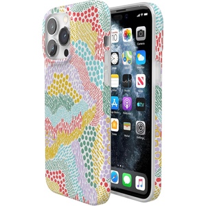 image:imageCasely iPhone 14 Pro Max Case  Art of Chaos  Grateful Dead Skull  Compatible with MagSafe  Classic Ultra Slim DesignColor Me Happy  Doodle Colorblock
