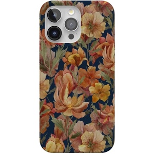 image:imageCasely iPhone 14 Pro Max Case  Art of Chaos  Grateful Dead Skull  Compatible with MagSafe  Classic Ultra Slim DesignFallen Gold  Antique Floral