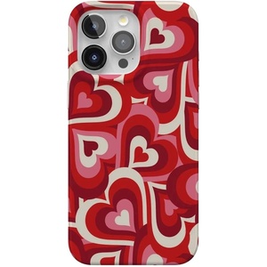 image:imageCasely iPhone 14 Pro Max Case  Art of Chaos  Grateful Dead Skull  Compatible with MagSafe  Classic Ultra Slim DesignLove Song Remix  Ombre Hearts