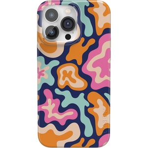 image:imageCasely iPhone 14 Pro Max Case  Art of Chaos  Grateful Dead Skull  Compatible with MagSafe  Classic Ultra Slim DesignMidnight Color Splash  Abstract Retro