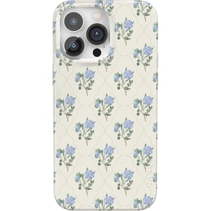 image:imageCasely iPhone 14 Pro Max Case  Art of Chaos  Grateful Dead Skull  Compatible with MagSafe  Classic Ultra Slim DesignVintage Garden  Blue Hydrangea