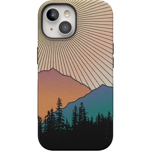 image:imageCasely iPhone 15 Case  Monets Bridge  The Met Museum  Bold Protective Design  Compatible with MagSafeGolden Hour  Mountain Sunset