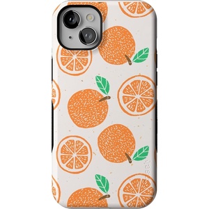 image:imageCasely iPhone 15 Case  Monets Bridge  The Met Museum  Bold Protective Design  Compatible with MagSafeMain Squeeze  Orange Stamped