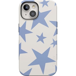 image:imageCasely iPhone 15 Case  Monets Bridge  The Met Museum  Bold Protective Design  Compatible with MagSafeStars Align  Blue  White Stars