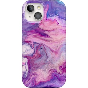 image:imageCasely iPhone 15 Plus Case  Monets View  The Met Museum  Compatible with MagSafe  Classic Ultra Slim DesignTie Dying Over You  Purple Marble