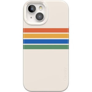 image:imageCasely iPhone 15 Plus Case  Monets View  The Met Museum  Compatible with MagSafe  Classic Ultra Slim DesignTotally Groovy  Rainbow Stripes Color Block