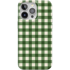 image:imageCasely iPhone 15 Pro Case  Monets Bridge  The Met Museum  Compatible with MagSafe  Classic Ultra Slim DesignChecked Twice  Green Plaid