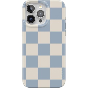 image:imageCasely iPhone 15 Pro Case  Monets Bridge  The Met Museum  Compatible with MagSafe  Classic Ultra Slim DesignFit Check  Light Blue Checkerboard