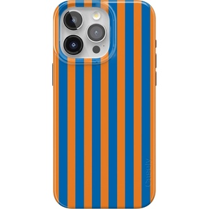 image:imageCasely iPhone 15 Pro Case  Monets Bridge  The Met Museum  Compatible with MagSafe  Classic Ultra Slim DesignGo New York  Blue  Orange Stripes