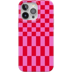 image:imageCasely iPhone 15 Pro Case  Monets Bridge  The Met Museum  Compatible with MagSafe  Classic Ultra Slim DesignVibe Check  Pink Checkerboard