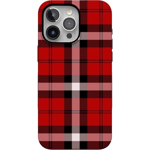 image:imageCasely iPhone 15 Pro Max Case  All You Need is Love  Beatles  Bold Protective Design  Compatible with MagSafeAs if  Red Plaid