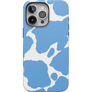 image:imageCasely iPhone 15 Pro Max Case  All You Need is Love  Beatles  Bold Protective Design  Compatible with MagSafeCurrent MOOd  Light Blue Cow Print