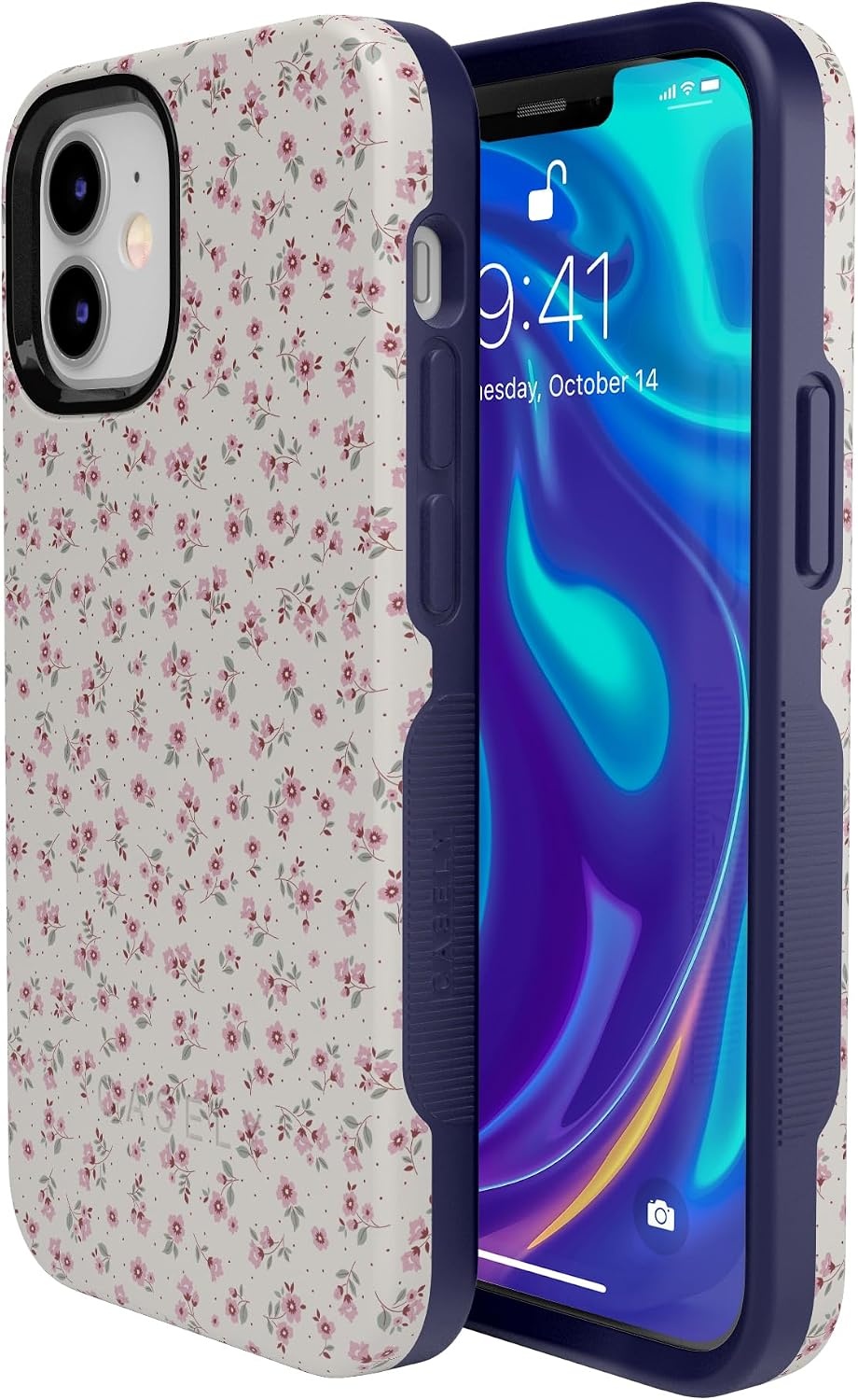 image:imageCasely iPhone 11 Case  Vida y Muerte  Frida Kahlo Dotted Skull  Bold Protective DesignCottage Charm  Cottagecore Case