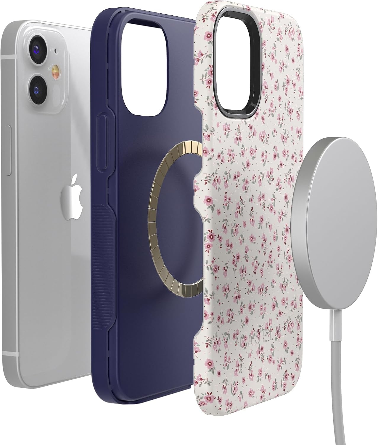 image:imageCasely iPhone 11 Case  Vida y Muerte  Frida Kahlo Dotted Skull  Bold Protective DesignCottage Charm  Cottagecore Case