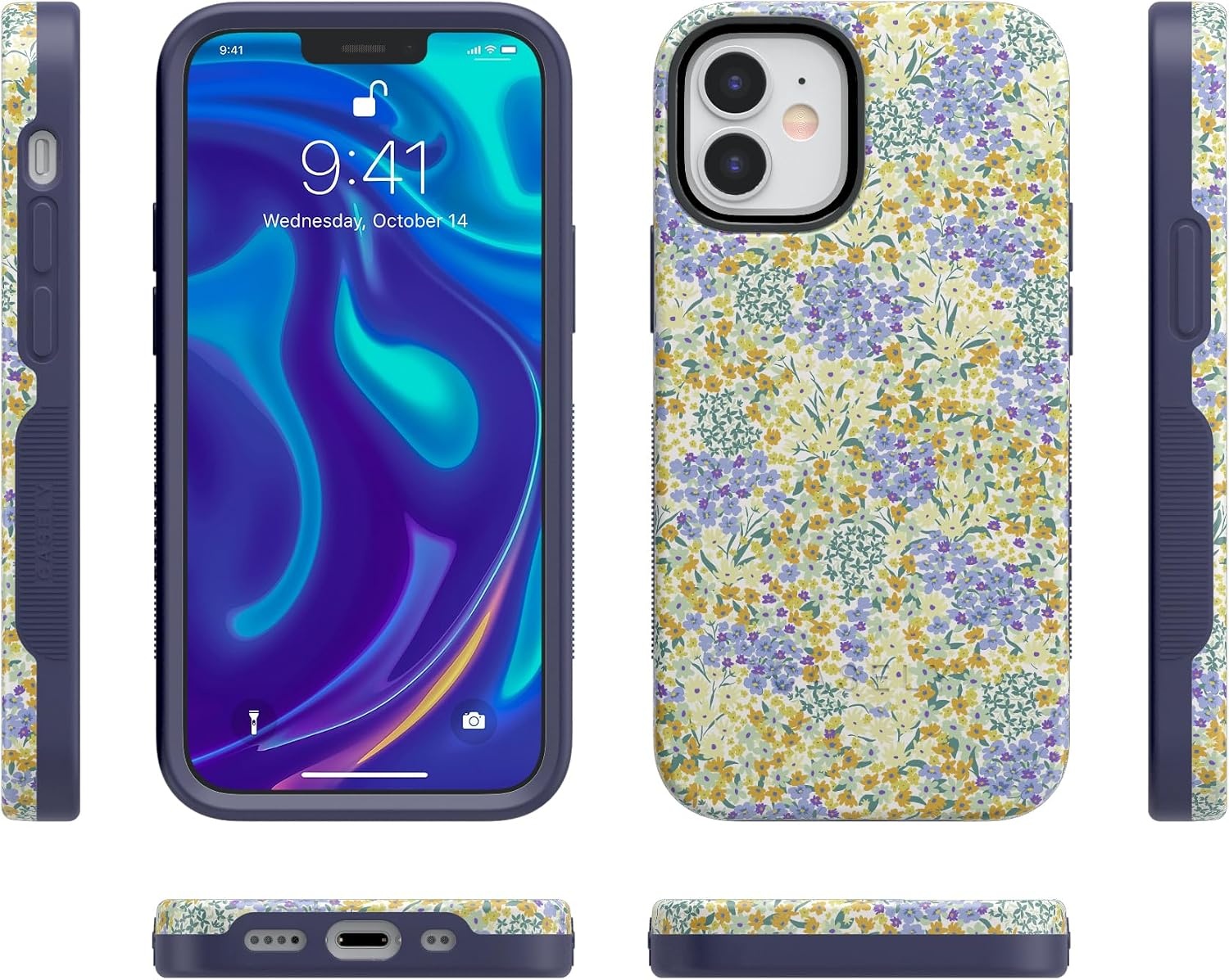 image:imageCasely iPhone 1212 Pro Case  Doodle Bug  Crayola Crayon  Bold Protective Design  Compatible with MagSafeDream Garden  Cottagecore