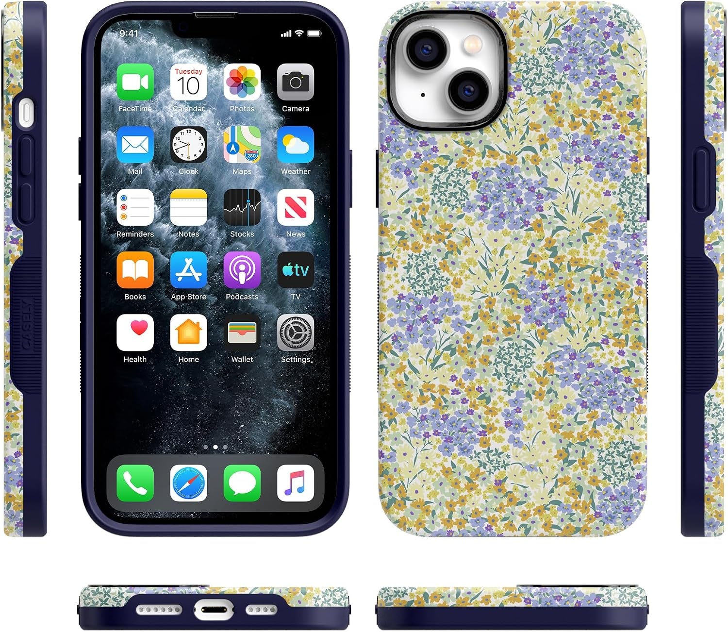 image:imageCasely iPhone 14 Plus Case  Monets Bridge  The Met Museum  Bold Protective Design  Compatible with MagSafeDream Garden  Cottagecore Case