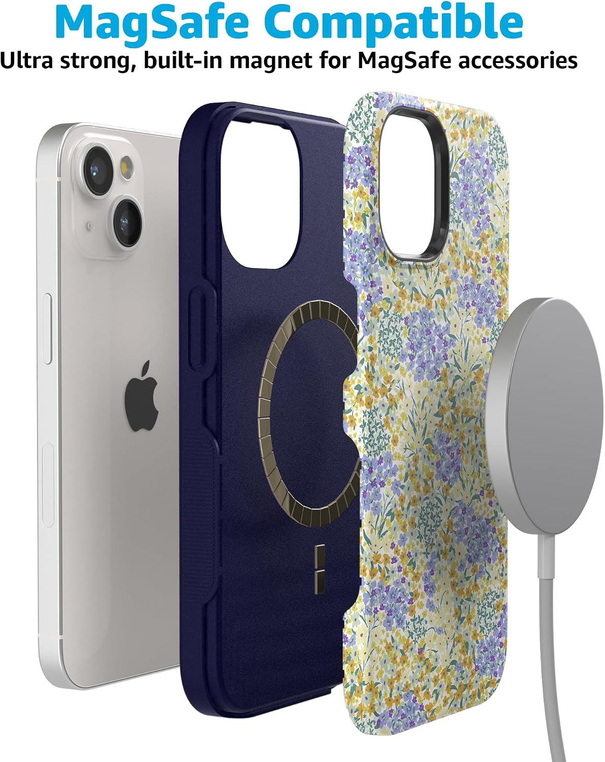 image:imageCasely iPhone 15 Plus Case  Monets View  The Met Museum  Bold Protective Design  Compatible with MagSafeDream Garden  Cottagecore Case