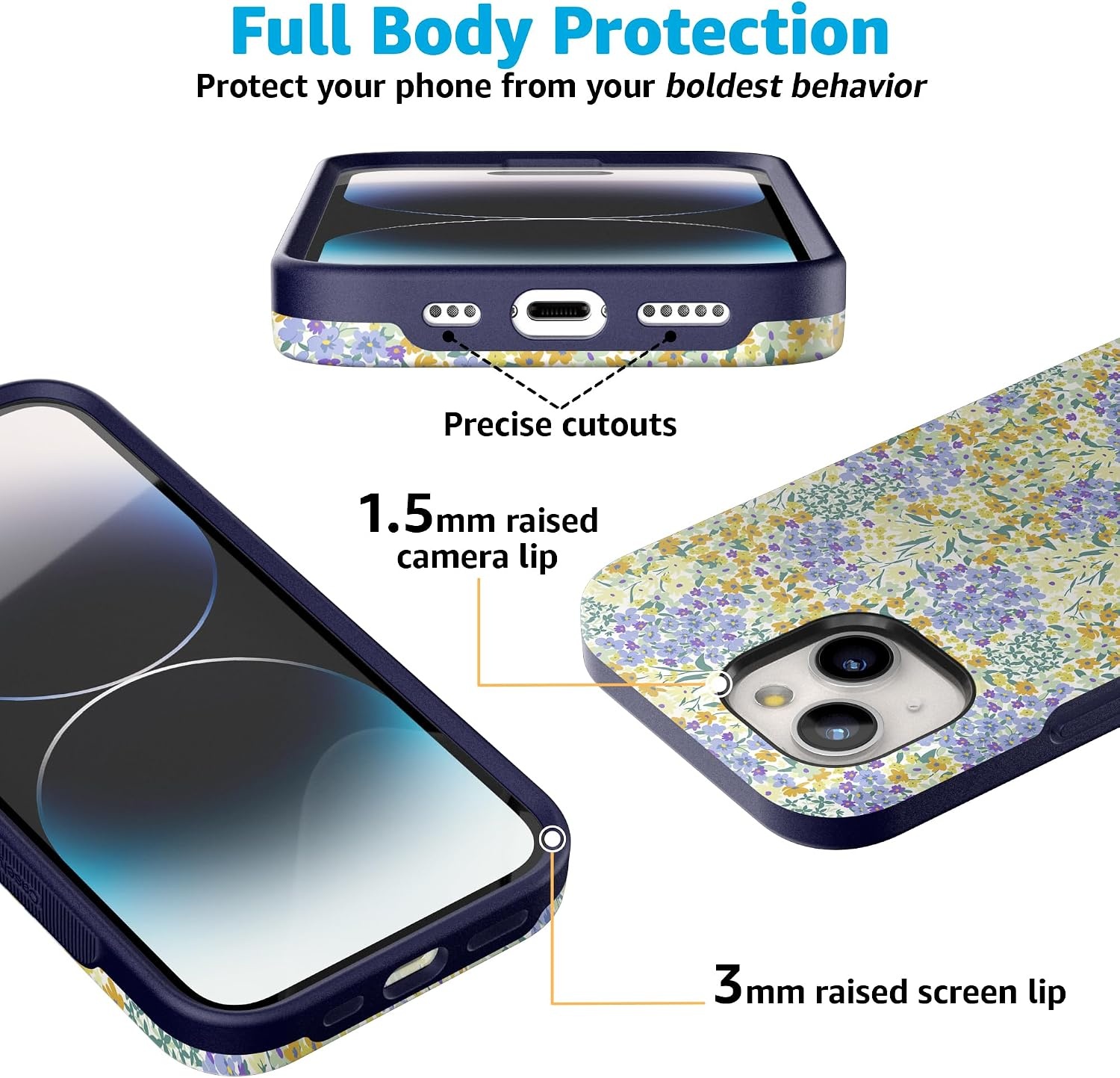 image:imageCasely iPhone 15 Plus Case  Monets View  The Met Museum  Bold Protective Design  Compatible with MagSafeDream Garden  Cottagecore Case