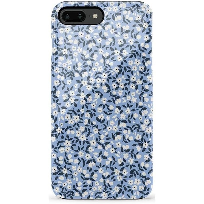 image:imageCasely iPhone 678 Plus Case  Out and About  Light Pink Floral  Bold Protective DesignPicking Daisies  Cottagecore