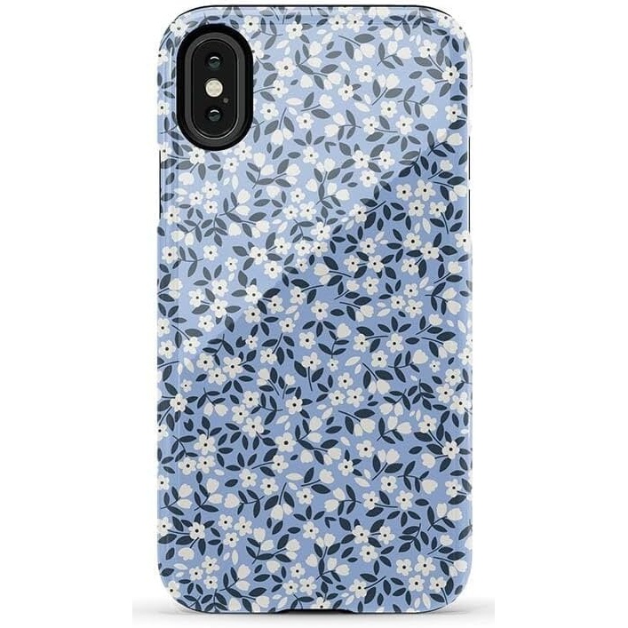 image:imageCasely iPhone XXS Case  Blue Stripes  Sunday Best  Essential Slim DualLayer Protective DesignPicking Daisies  Cottagecore