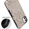 image:imageCasely iPhone 11 Case  Vida y Muerte  Frida Kahlo Dotted Skull  Bold Protective DesignBeige Garden  Neutral Floral