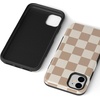 image:imageCasely iPhone 11 Case  Vida y Muerte  Frida Kahlo Dotted Skull  Bold Protective DesignFit Check  Neutral Checkerboard